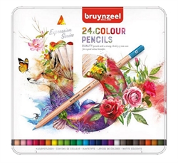 Bruynzeel Farveblyanter  - 24stk